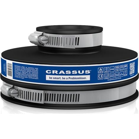 Crassus Cac Adapterkupplung CRA12042 1226, 110-122/60-68mm, 0,6 bar