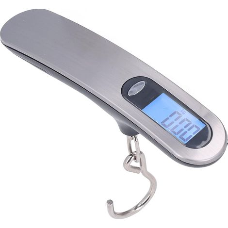 Electronic Hook Scale, Fishing Scale with Digital Battery Type, 50 kg Capacity, Portable Hanging Luggage Scale (1/5)