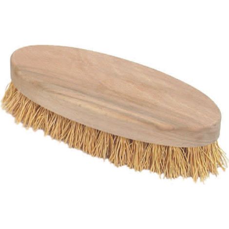 Spazzola bruschino in radica base legno - mm.160x60x45h.