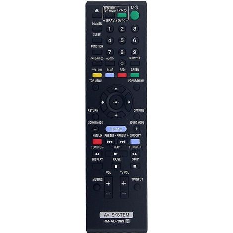 Télécommande pour ampli audio compatible avec Sony BDV-N890W (1/5)