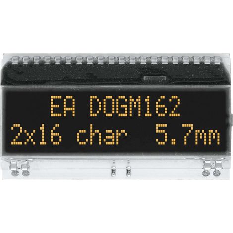 DISPLAY VISIONS 7-Segment-Anzeige   5.57 mm 3.3 V, 5 V Ziffernanzahl: 2 EADOGM162S-A