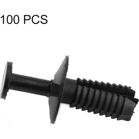 Lot de 100 clips de fixation garniture pare-chocs pour BMW, rivets poussoir pour coffre (1/5)