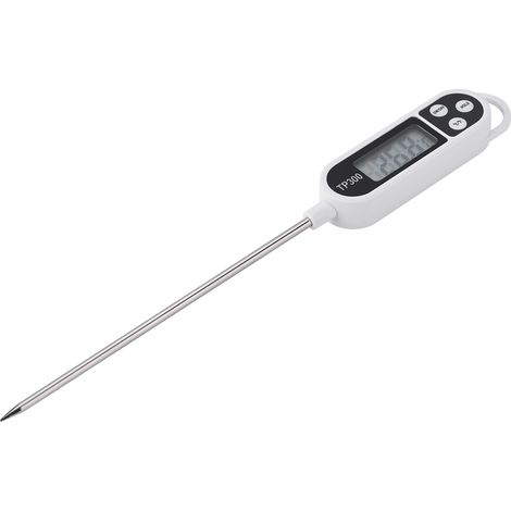 Thermomètre de cuisine numérique LCD avec sonde, barbecue viande mesure température, 1 pièce, cuisson précise (1/5)