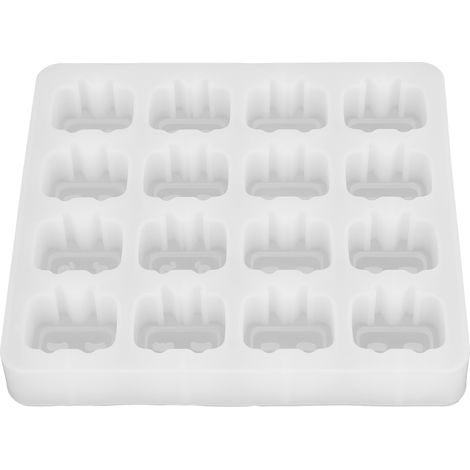 3D-Form in Form eines Mini-Fernsehers, antihaftbeschichtet, aus Silikon, für Schokolade, Bonbons und Gelee (1/5)