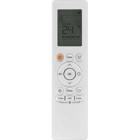 Télécommande infrarouge RG10B pour climatiseur Midea (anglais) (1/5)