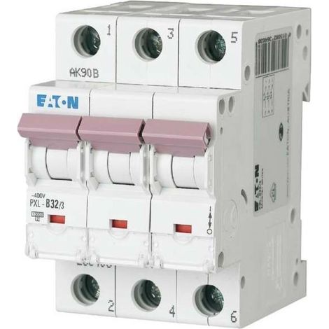 Eaton LS-Schalter m.Beschrift. C 32A, 3p PXL-C32/3