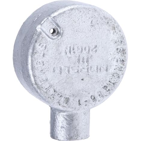 Raccord de gaine RS PRO M4, taille 20mm en Acier ( Prix pour Paquet de 5 )