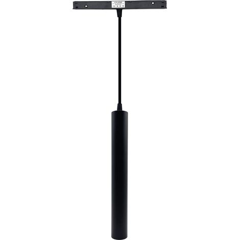 LAMPADA LED A SOSPENSIONE 12W 30CM CCT DIMMERABILE PER BINARIO MAGNETICO 48V (1/5)