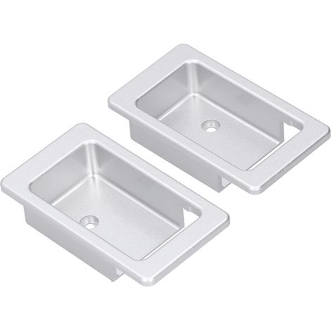 Lot de 2 poignées de porte intérieures en alliage aluminium, pour Land Rover Defender 2004-2018, remplacement robuste et durable (1/5)