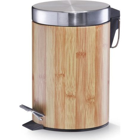 Poubelle de salle de bains BAMBOO - 3 l (1/2)
