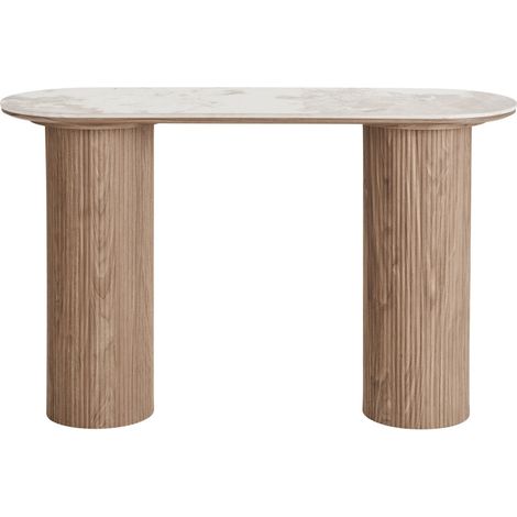 Isa console céramique blanche. (1/5)