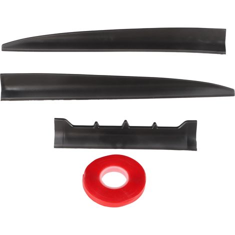 Kit de becquet de toit de fenêtre arrière de voiture, 3 pièces, Kit de coffre, séparateur de décoration universel