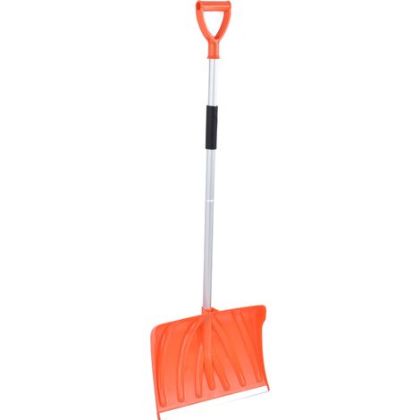 Pelle à neige grande capacité, manche en D en aluminium allié, matière plastique, outil démontable et assemblable (1/5)
