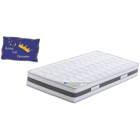 King Memory Matelas 70x190 contact Mousse à Mémoire de Forme + Oreiller à valeur 89 Û (1/5)