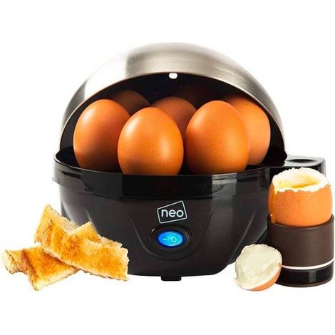 Neo Stainless Steel Electric Egg Boiler Poacher and Steamer