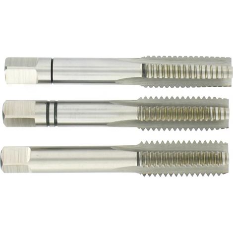 Jeu de 3 tarauds main HSS - 22 - 250 - 19,5
