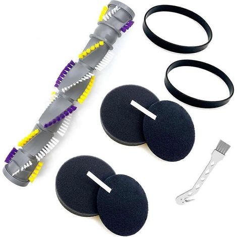 Pour Bissell Cleanview Swivel Pet, 1 rouleau de brosse, 2 courroies, 2 filtres (1/5)