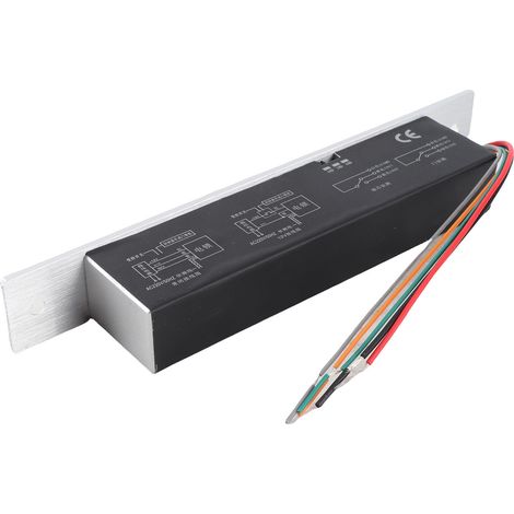 Verrou de porte électrique à pêne dormant 4 fils DC12V pour contrôle d'accès de sécurité (1/5)