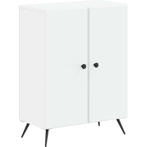 vidaXL Mobiletto da Bagno BREDA Bianco 59,5 x 31 x 80 cm (1/5)