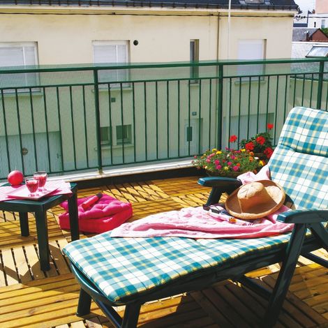 NORTENE Grillage plastique maille carrée Vert 1 x 5 m BALCONET (1/5)