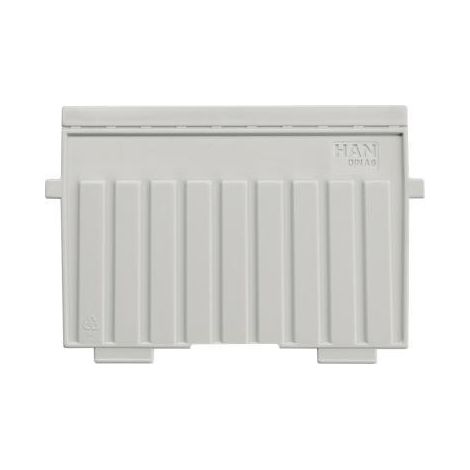 Stützplatte 16,4 x 11 cm (B x H) DIN A6 quer Polystyrol lichtgrau (1/4)