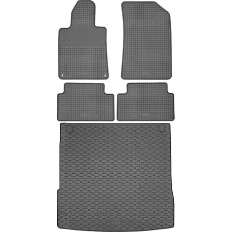 Peugeot 508 I SW / Kombi de 01.2011 a 09.2018 SET - Alfombrillas de goma para coche + alfombrilla para maletero (1/5)