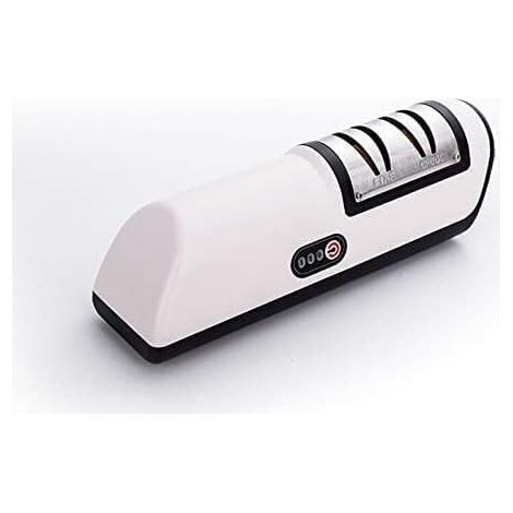 Affûteur de Couteaux, affûteur électrique Rechargeable USB Professionnel, Pierre à aiguiser Automatique, broyeur de Couteaux électrique pour Cuisine, (Couleur : Black) (1/5)