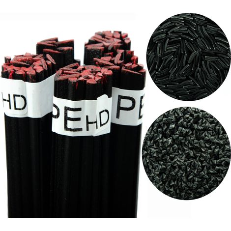 PEHD Carpeta de soldadura de plástico negro 100g