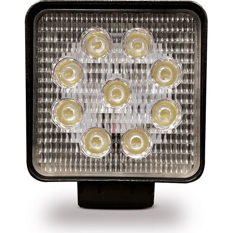 Arbeitsleuchte, 9 LEDs, 2150 lm, 10-80V, 27W, eckig, 60º  Goodyear 36516