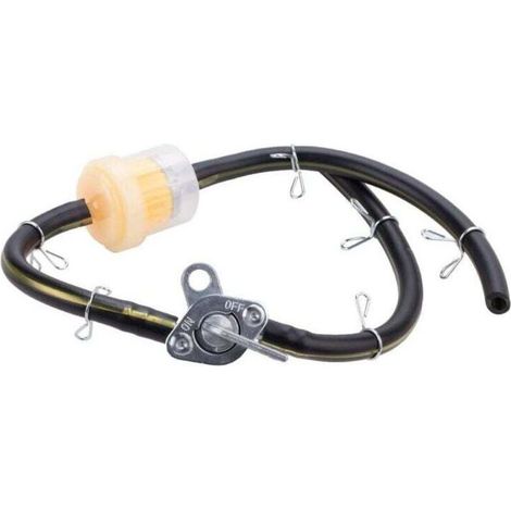 Robinet de réservoir de carburant universel 6 mm en ligne, filtre, robinet, interrupteur, vanne d'arrêt pour Baja BA150 150cc ATV X15 X18 X22 Nini Pocket Bike ATV Dirt Bike, cyclomoteur 50cc 70cc 90cc