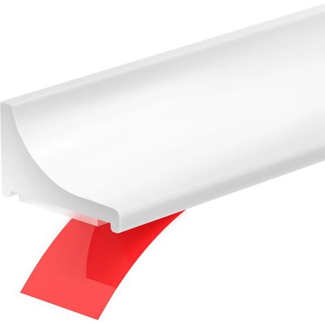 (White-200cm - 6.56ft)Shower Threshold Water Dam Barrier Collapsible Self-Adhesive Water Blocker Stopper for Floor Bathroom Kitchen Bathtub Sink (1/4)