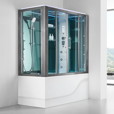 Baignoire balnéo douche hammam OMEGA 150 DROITE (1/5)