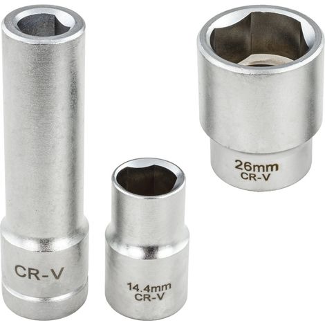 Satz Einstellschrauben-Steckschlüssel für VE TDI VAG Einspritzpumpen 1/2" (1/5)