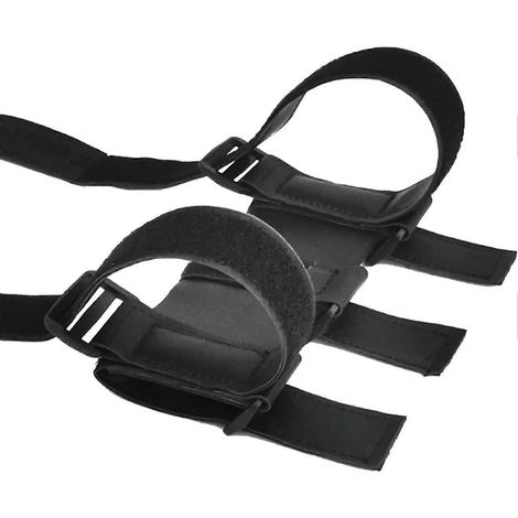 sangle en cuir avec velcro pour fixer une bouteille d’eau sur un vélo., sangle robuste et réglable, attache rapide, maintient fermement la bouteille pendant la conduite, compatible avec la plupart des (1/4)