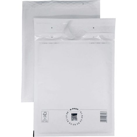 Enveloppes à bulles H18 blanches E-PACK x10 pièces