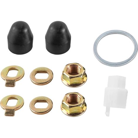 Écrous de Moteur de moyeu de vélo électrique Rondelles de sécurité de vélo Écrous de Blocage de Roue de vélo électrique Vis de Boulon d'axe de Moteur M14 (14 mm) (1/5)