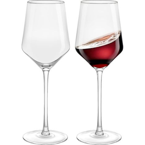 Lot de 2 Verres à Vin en Cristal 52 cl