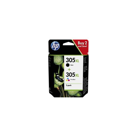 HP 305 XL Multipack negro / varios colores
