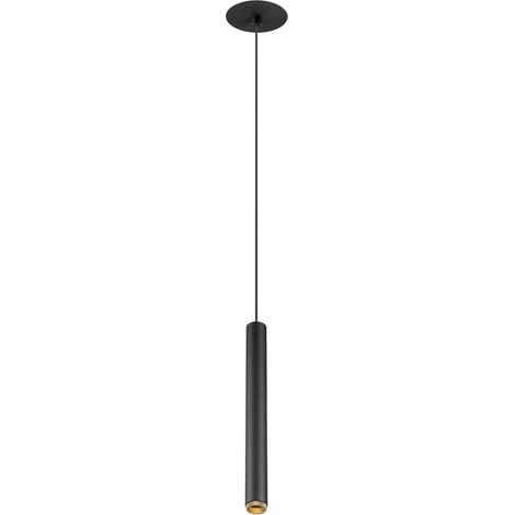 Suspension GRIP S longueur de suspension 200 cm 2700 K 29° noir / or - SLV - 1009062
