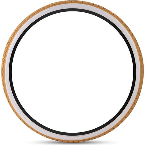 Pneu de vélo 24 pouces 24x1,75 47-507 blanc beige