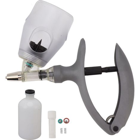 Verstellbare automatische Veterinärspritze 0,1-2 ml für Rinder, Ziegen, Schweine, Kühe