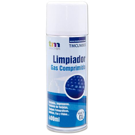 LIMPIADOR GAS COMPRIMIDO 400ML TME (1/5)