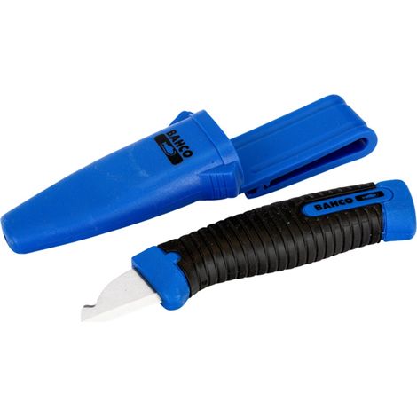 Bahco Elektriker Abisoliermesser für Linkshänder, 145 mm