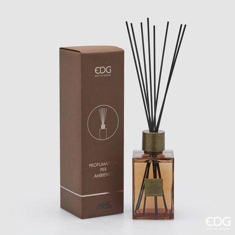 EDG Enzo De Gasperi Profumatore Bottiglia Quadrata 1.200 Ml H 22 Cm Black Pepper Scatola Regalo