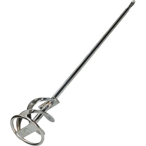 KOTARBAU Mélangeur de mortier spirale SDS Plus - 80 mm - Pour ciment, plâtre, peinture (1/5)
