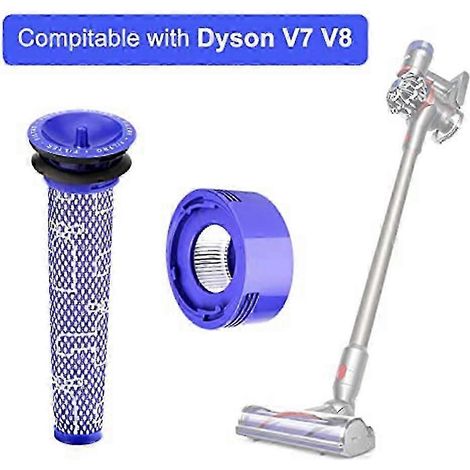 4er-Pack Ersatzfilter für Dyson V7, V8 Animal und V8 Absolute Akku-Staubsauger (HEPA-Filter)