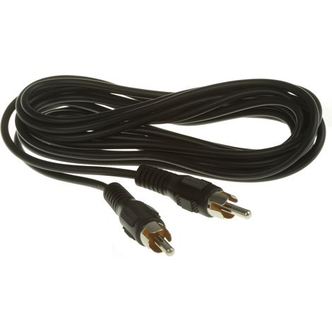 Câble RCA, RS PRO, RCA mâle RCA mâle, 3m Noir ( Prix pour 1 )