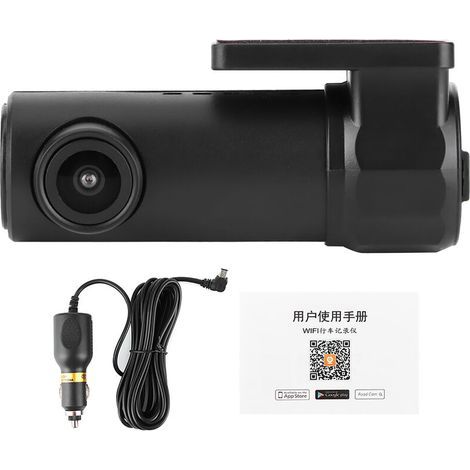 1080P WiFi voiture DVR caméscope 170 ° FHD objectif Dash Cam enregistreur vidéo caméra de conduite APP enregistrement en boucle (1/5)