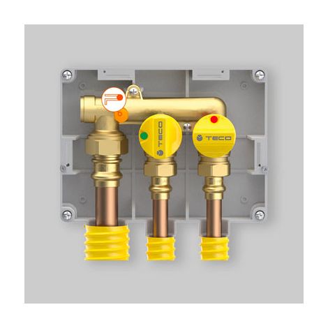 Collettore gas multi-intercettazione 2 vie k2.2 teco k202cc10100 (1/5)