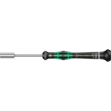 Wera 2069 Elektroniker-Steckschlüssel, 7/32" x 60 mm